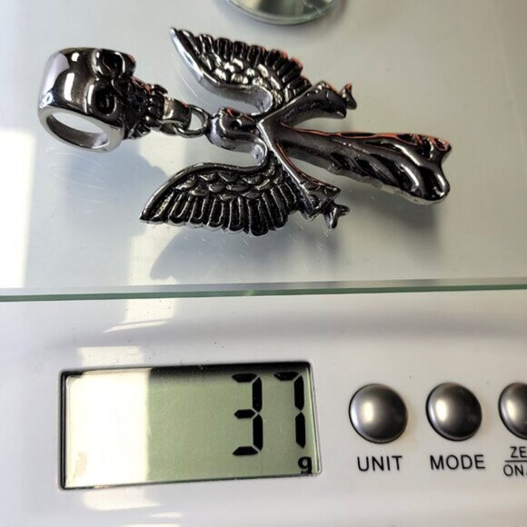 Skeleton Pendant Stainless Steel - Picture 8 of 10